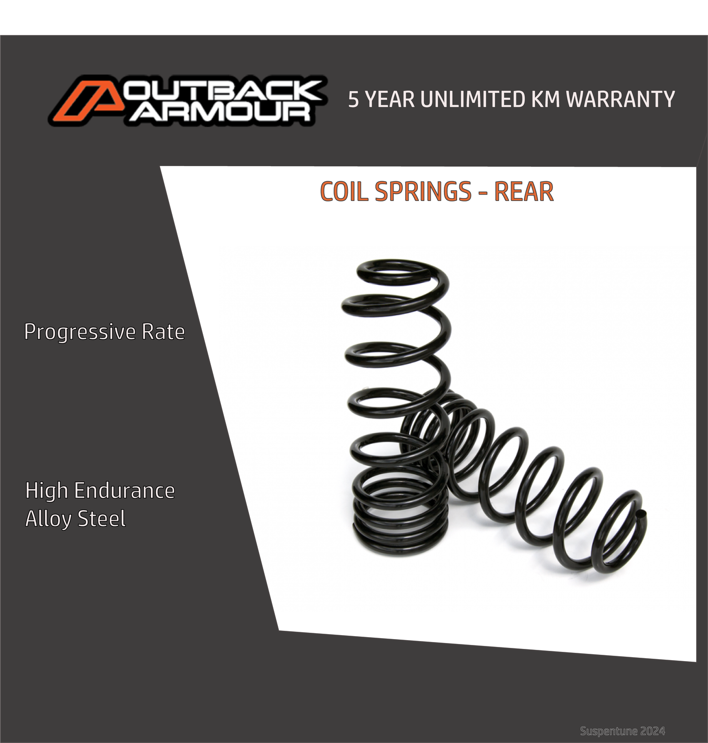 Nissan Navara NP300 Levelling Lift Kit 3" Front 2" Rear Series 1 & 2 (with long travel rear)