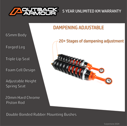 Dampening Adjustable