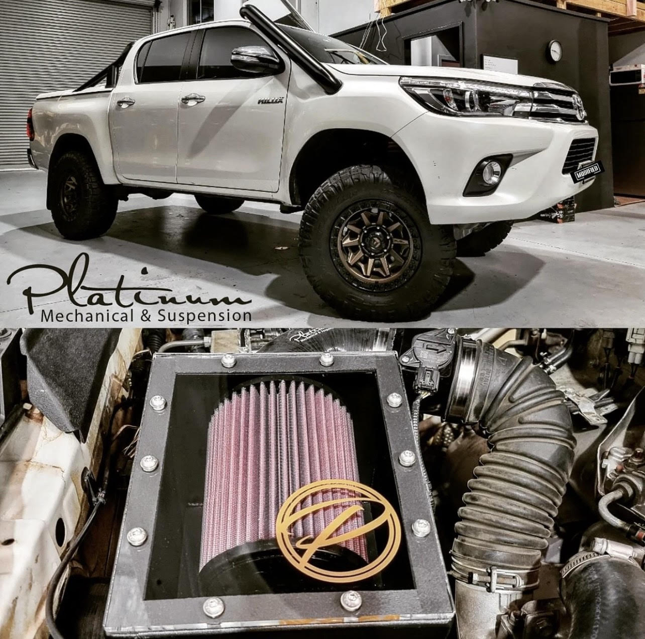 Stainless Snorkel & Airbox - N80 Hilux