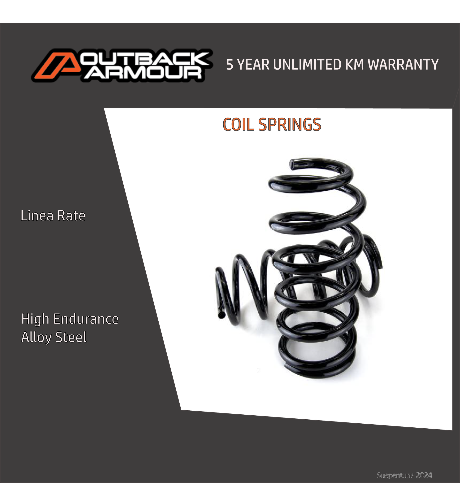 Outback Armour  Landcruiser 200 Series Lift Kit