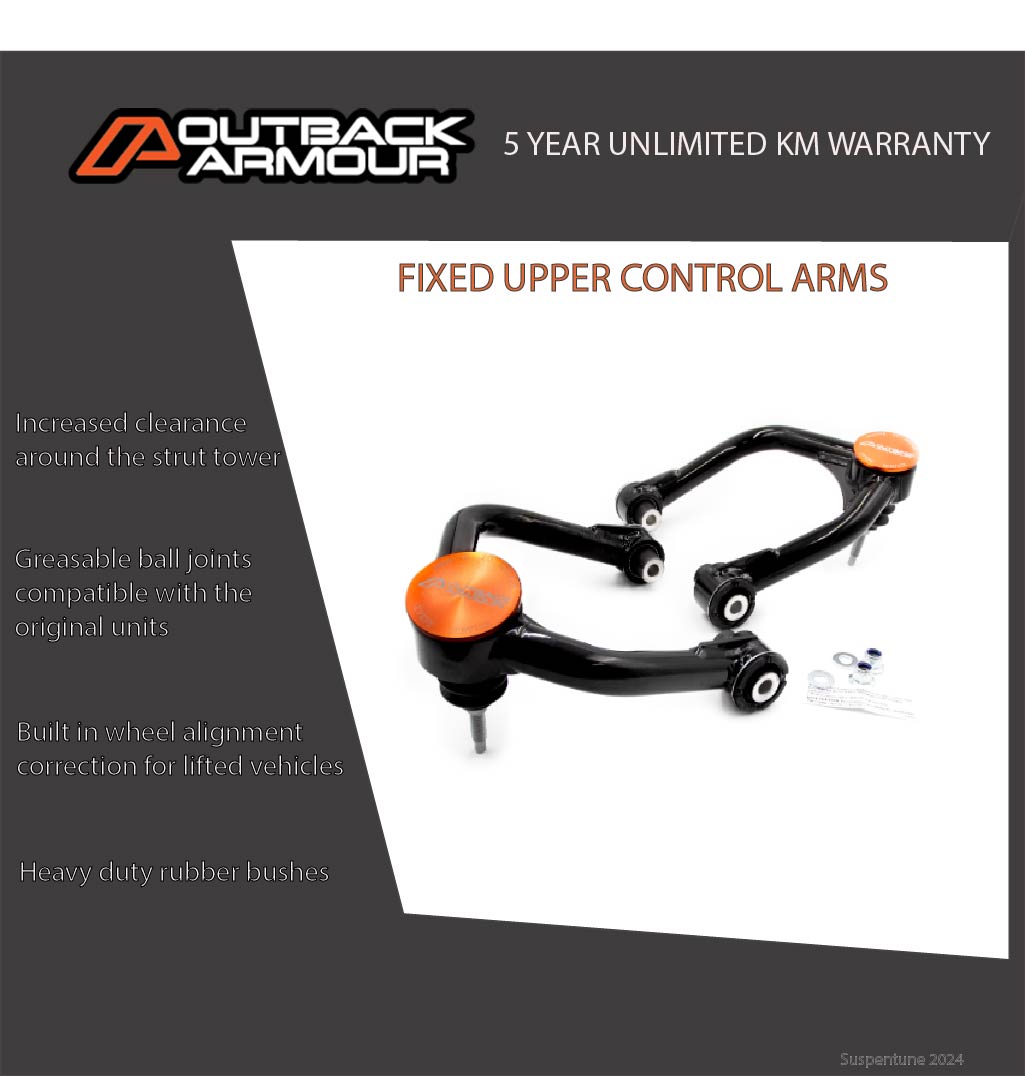 Outback Armour next gen ranger upper control arms