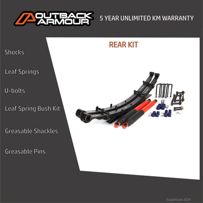 Isuzu D-max 2012-2020 2" Lift Kit